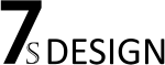 Sevens Design Black Logo